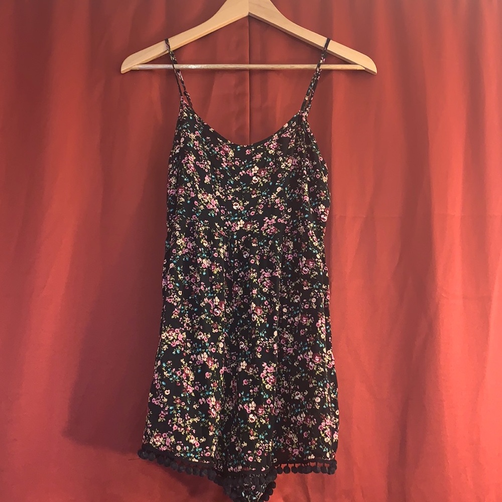 Forever21 floral romper